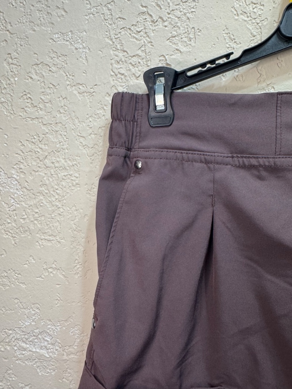 Mondetta Outdoor Project Hiking Shorts Women’s M Purple Stretch Drawstring - Picture 3 of 10